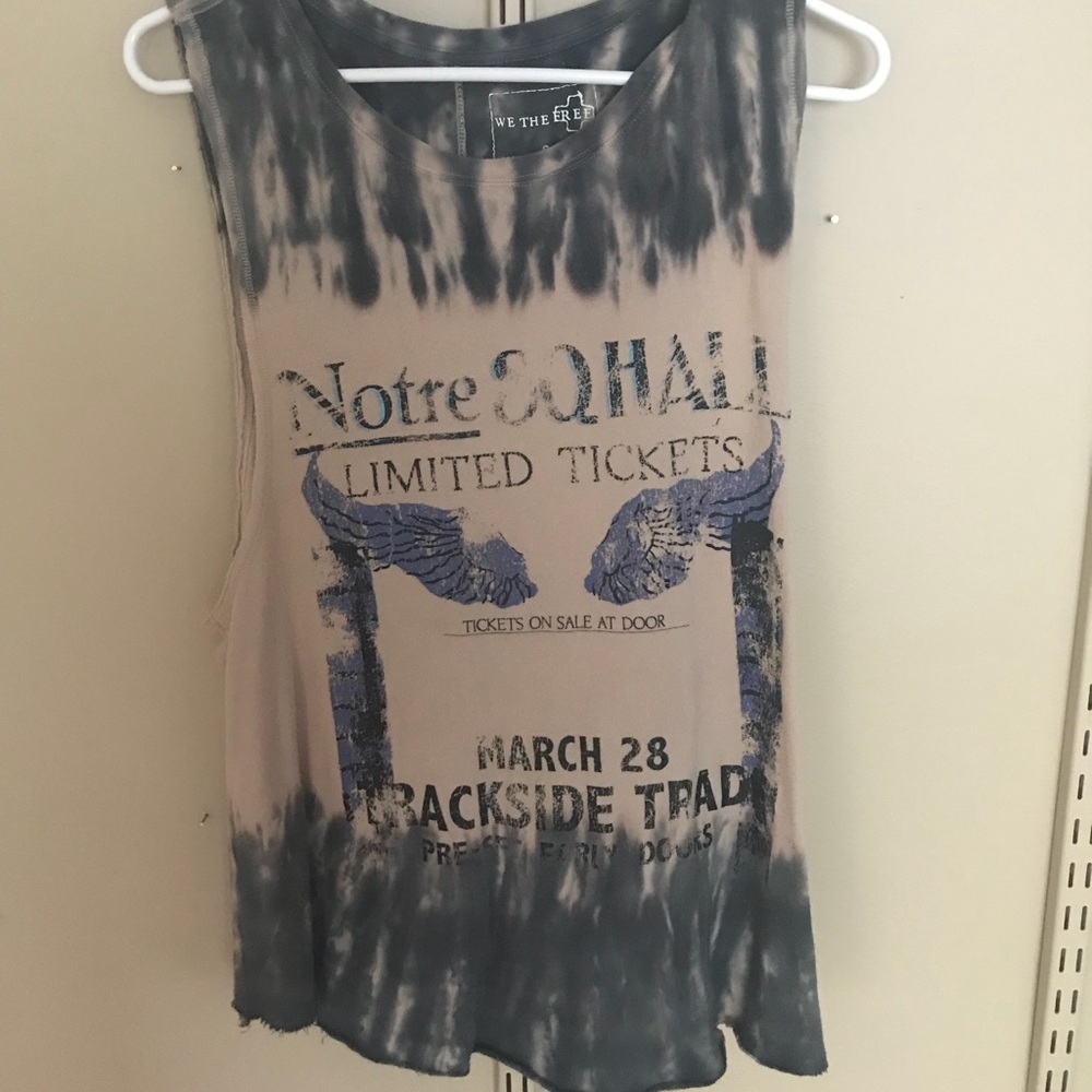 Free people tie dye tank